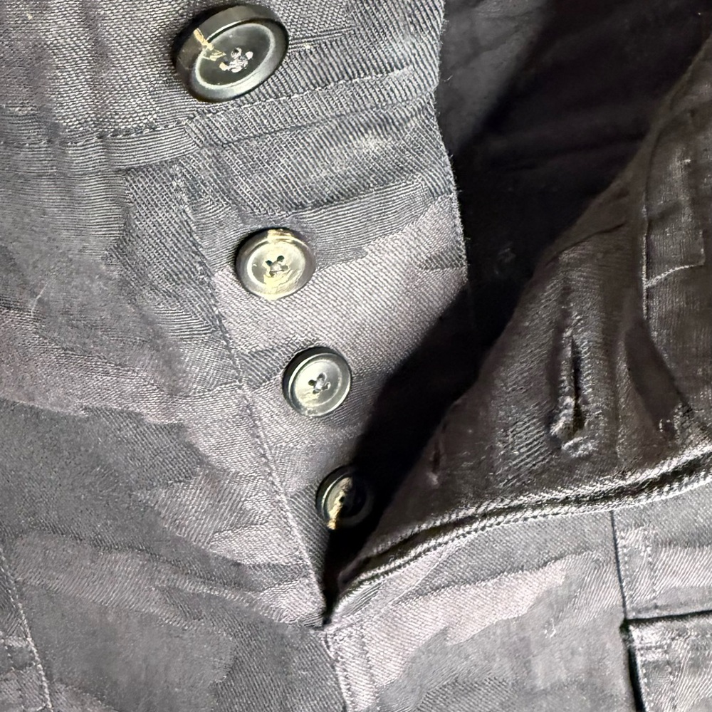 Wings + Horns Men's Black & Gray Camo Cargo Pants - Picture 6 of 9